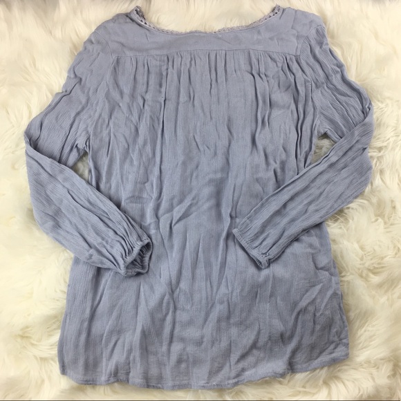 Kori America Blouse Small Long Sleeve Buttons - Picture 2 of 5